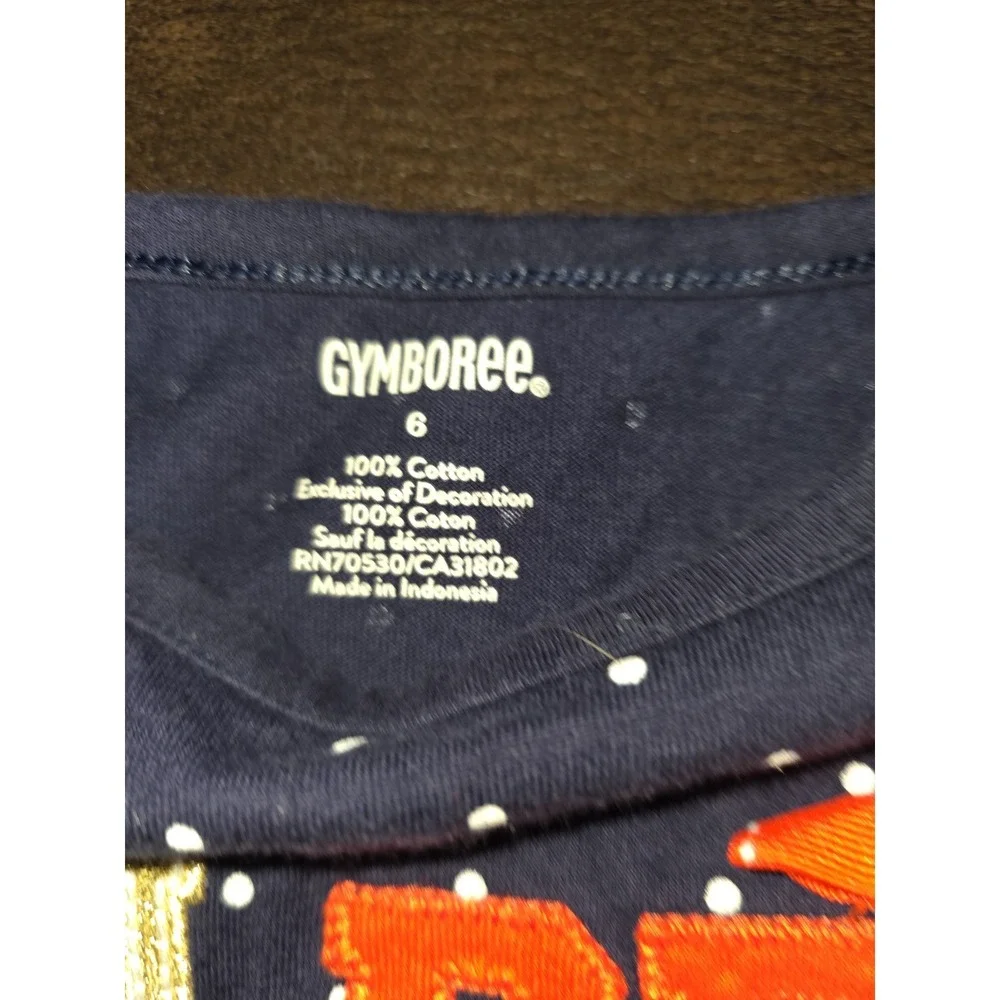 Gymboree prep perfect just b you top and skort size 6